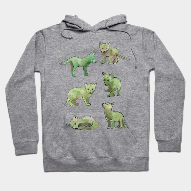 Cactus Fox Hoodie by msmart